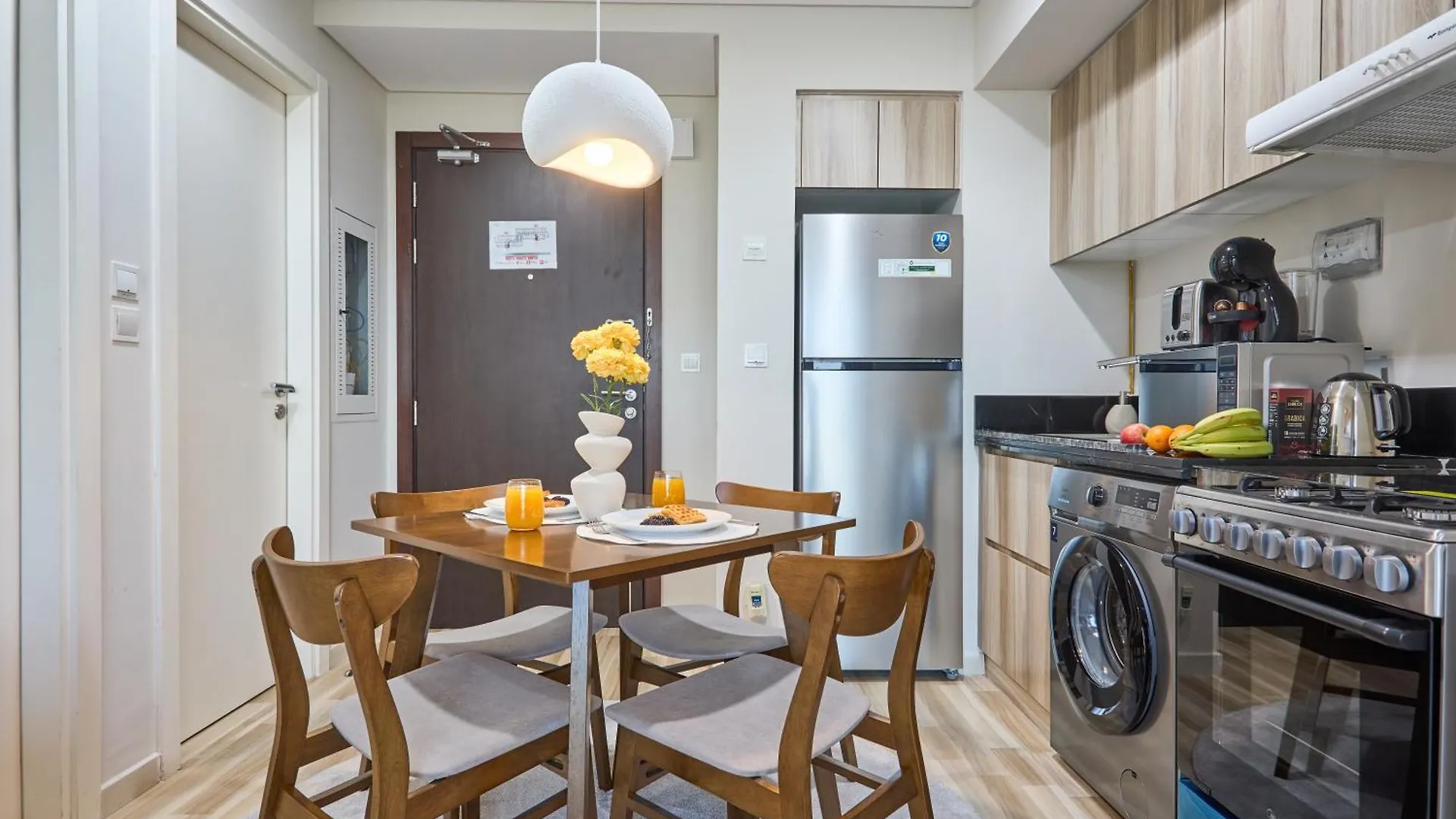 Modern High-Floor 1Br Apartment With Balcony, Pool Access & Golf Course View, Up To 4 Guests, By Stayfinity Dubai United Arab Emirates