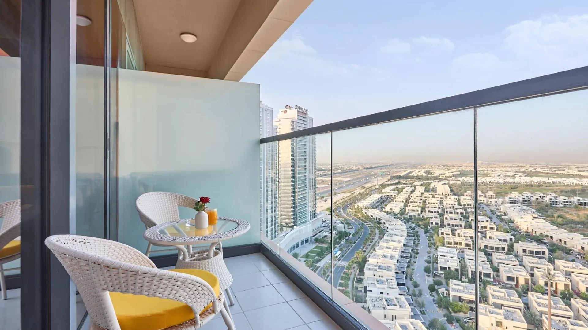 Modern High-Floor 1Br Apartment With Balcony, Pool Access & Golf Course View, Up To 4 Guests, By Stayfinity Dubai 0*,  United Arab Emirates